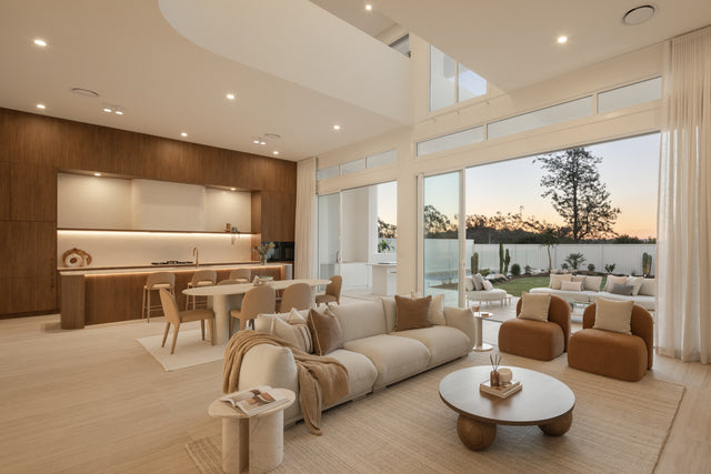 The living room at SIERRA, Holland Park West